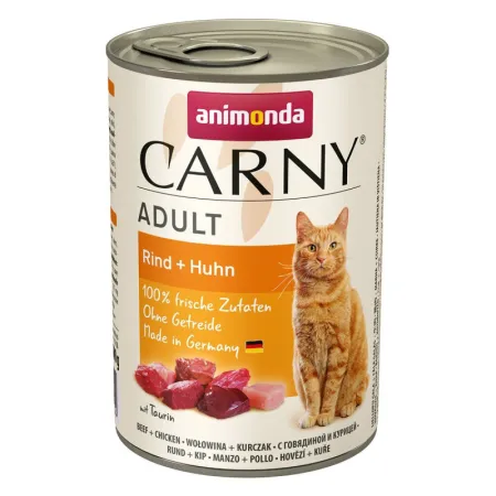 ANIMONDA Carny Adult Cat wołowina i kurczak 400g